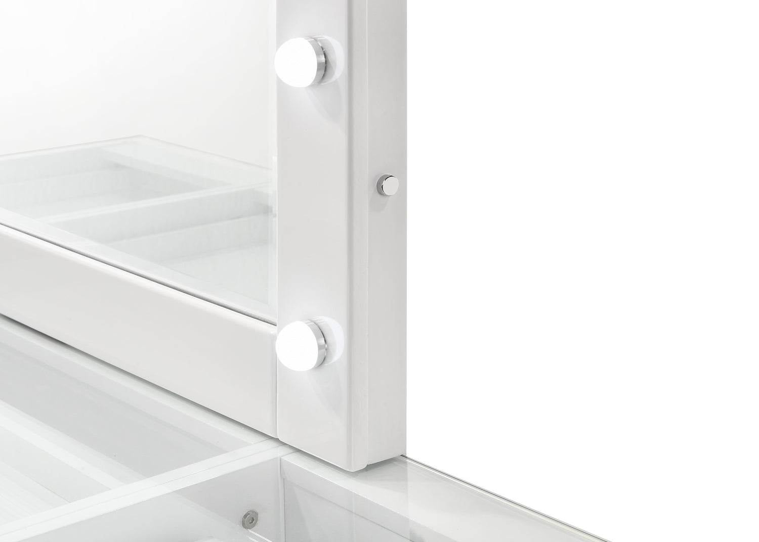 Avery White LED Vanity