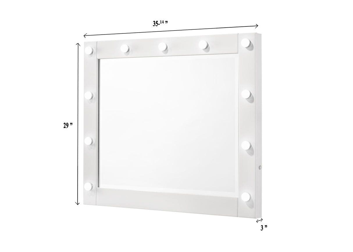 Avery White LED Vanity