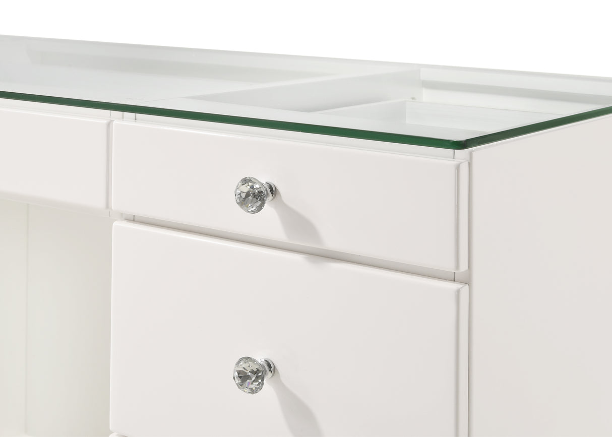 Avery White LED Vanity