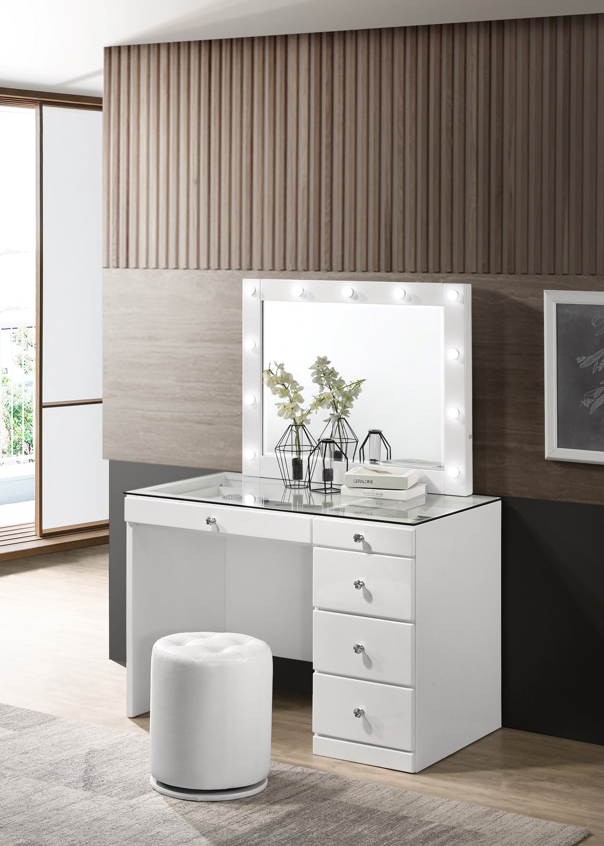 Morgan White Vanity