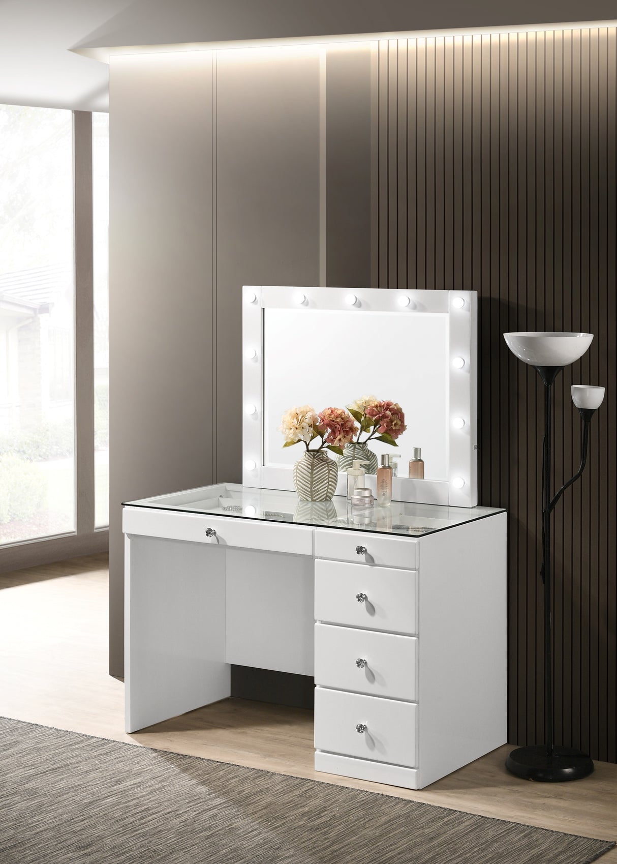 Morgan White Vanity