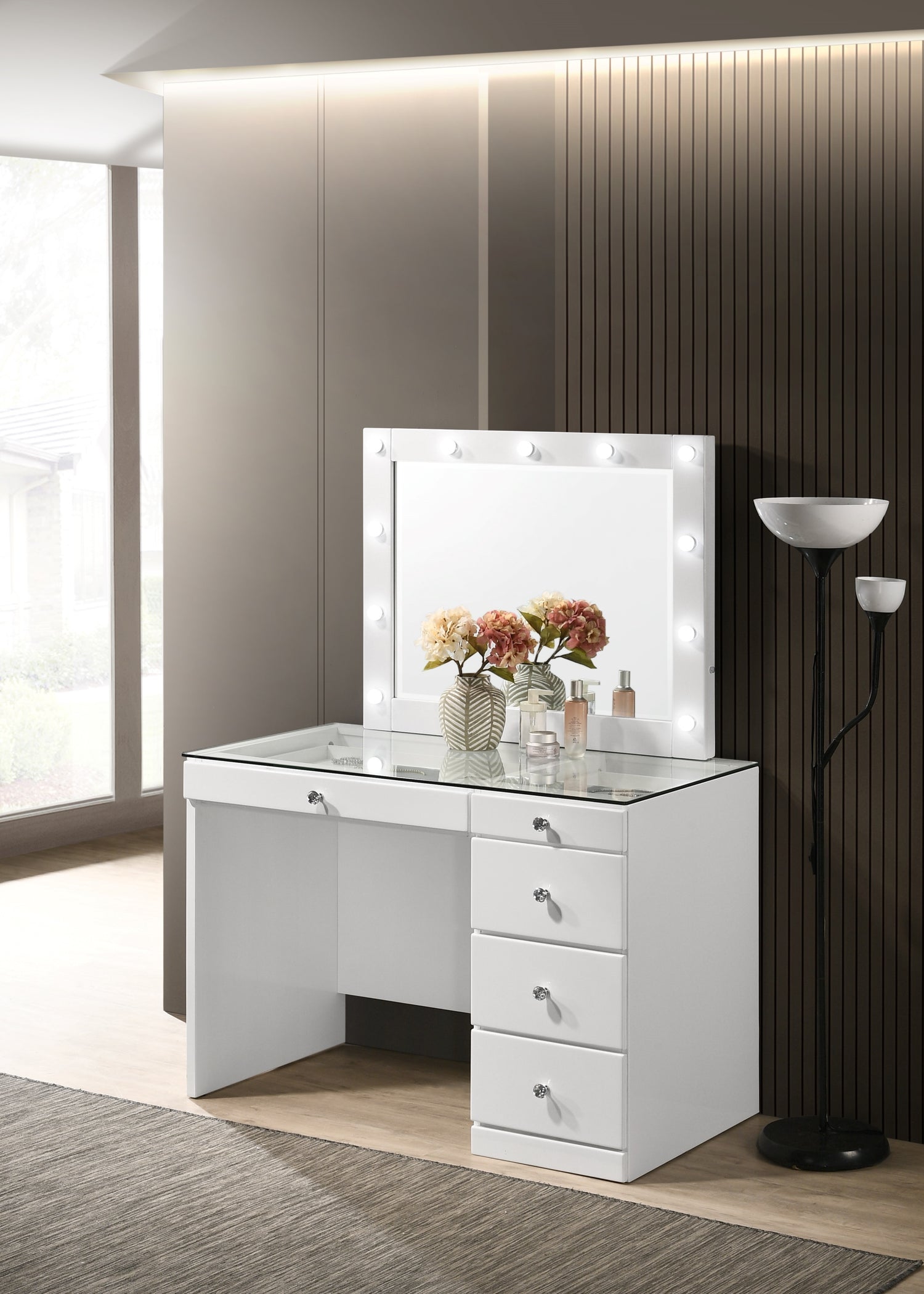 Morgan White Vanity
