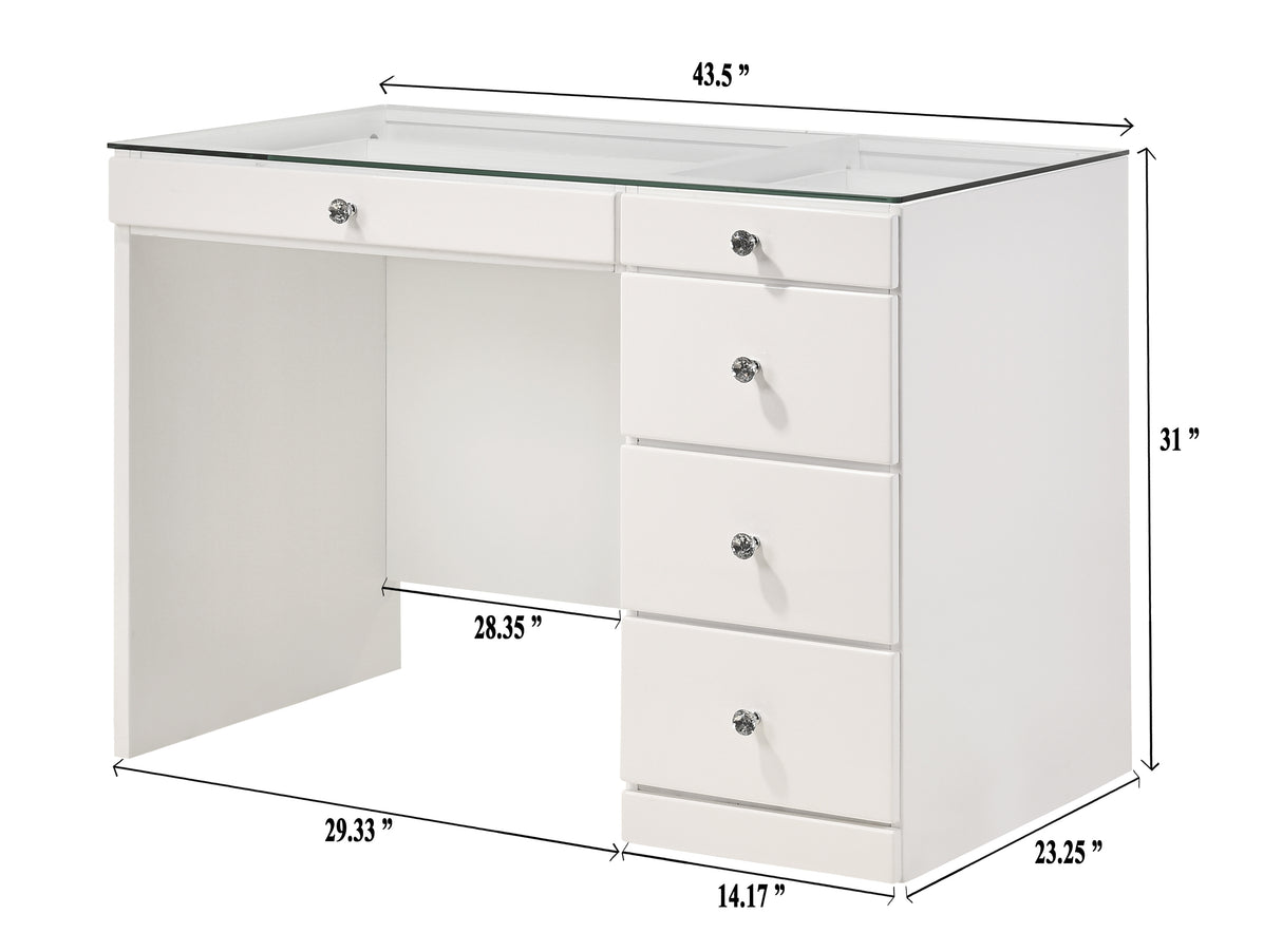 Morgan White Vanity