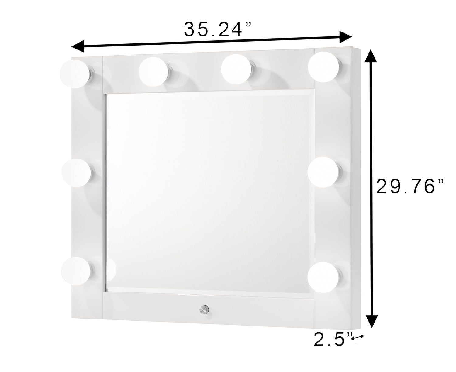 Luxo White LED Vanity