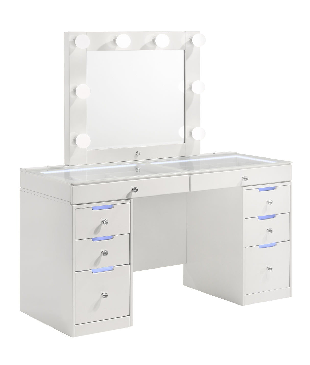 Luxo White LED Vanity