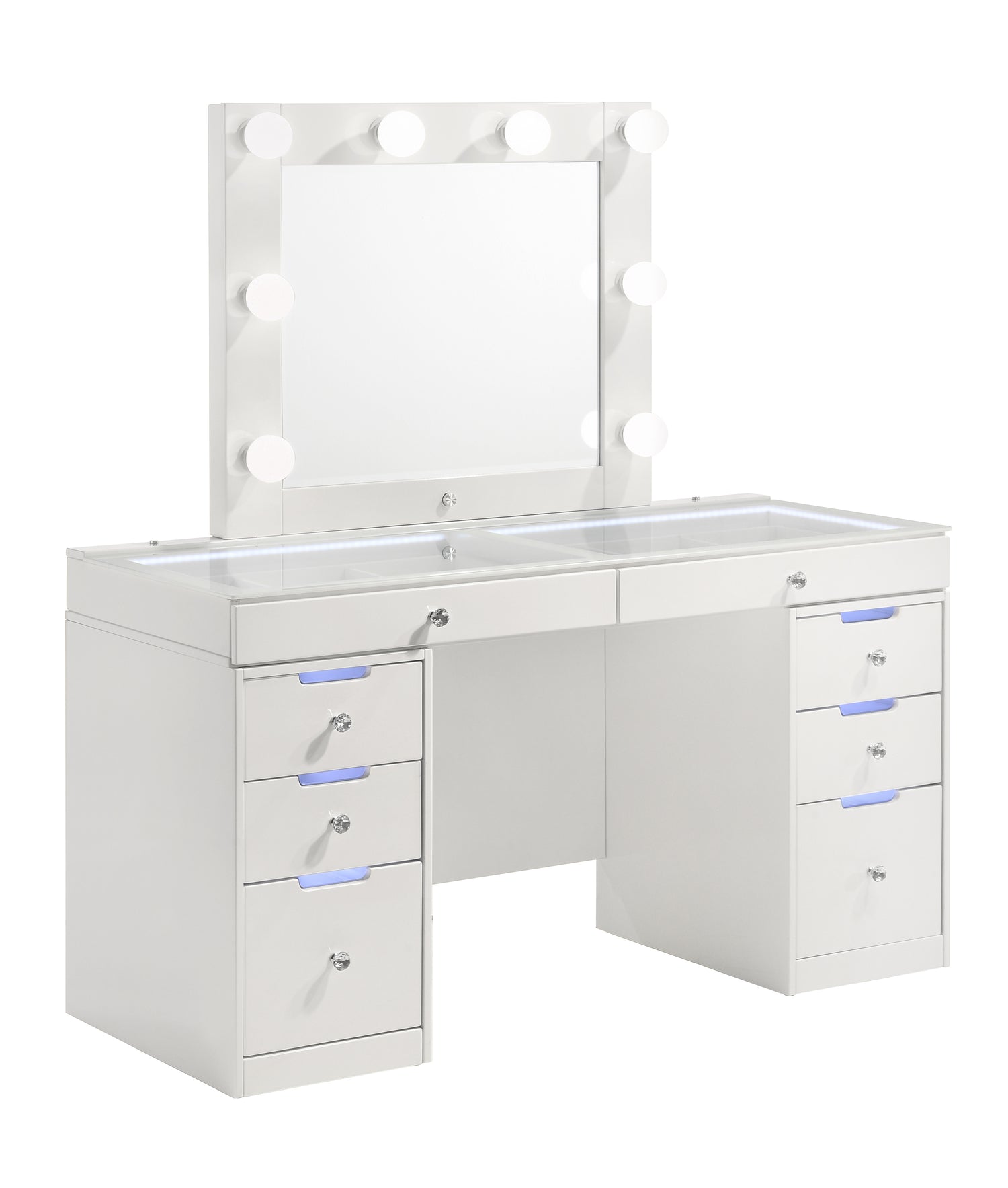 Luxo White LED Vanity