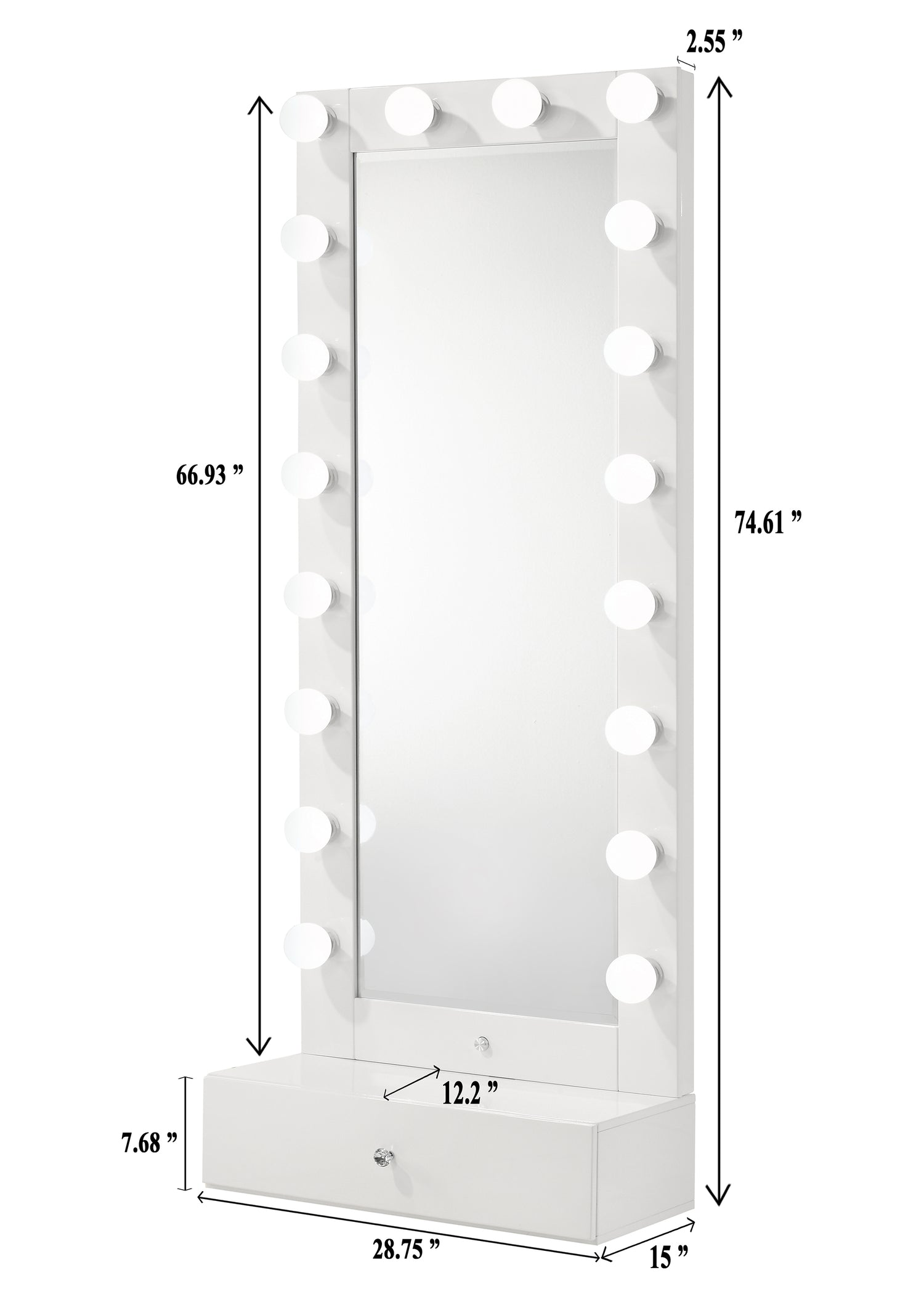 Luxo Lighted Vanity