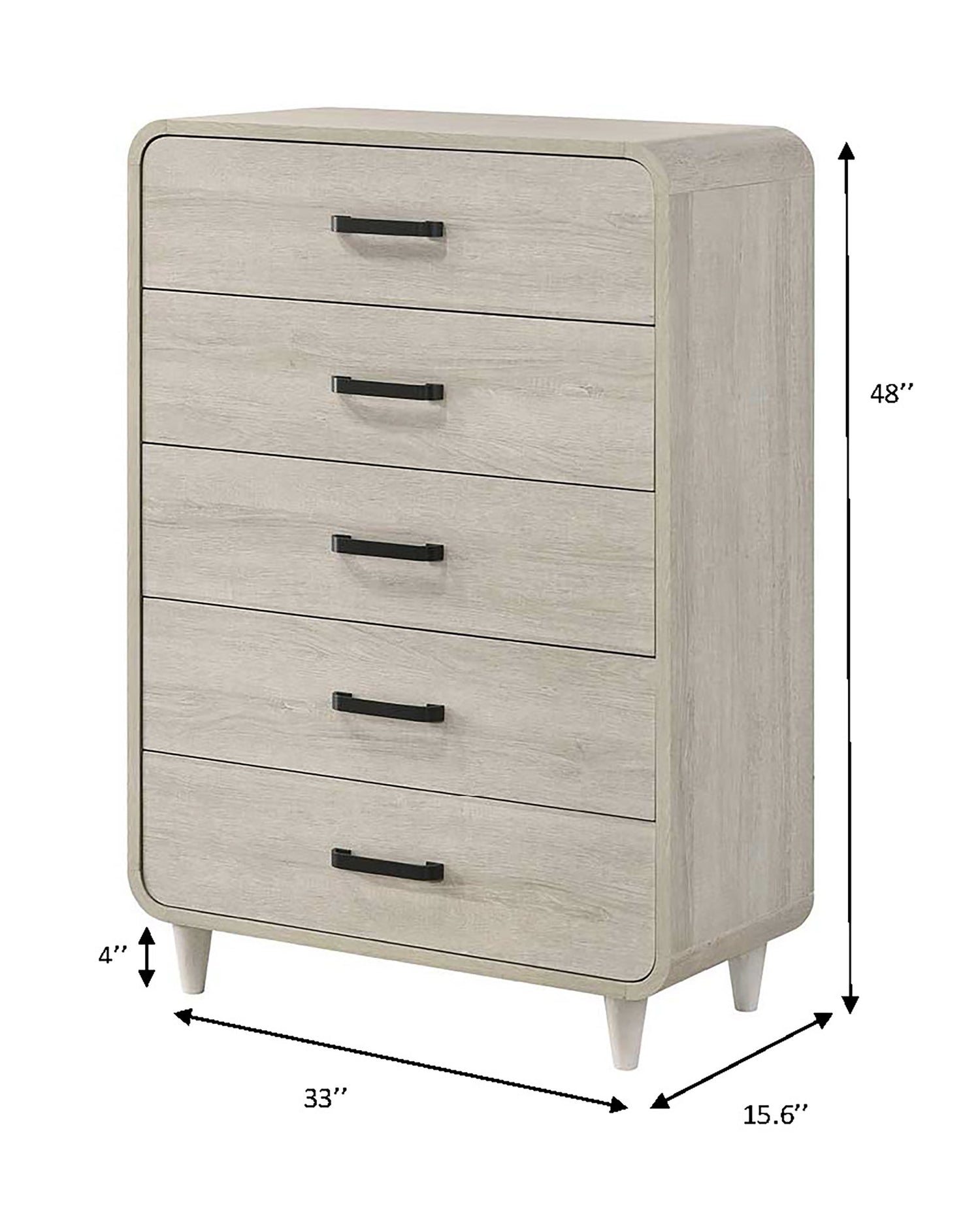 NYOMI CHEST - WHITE