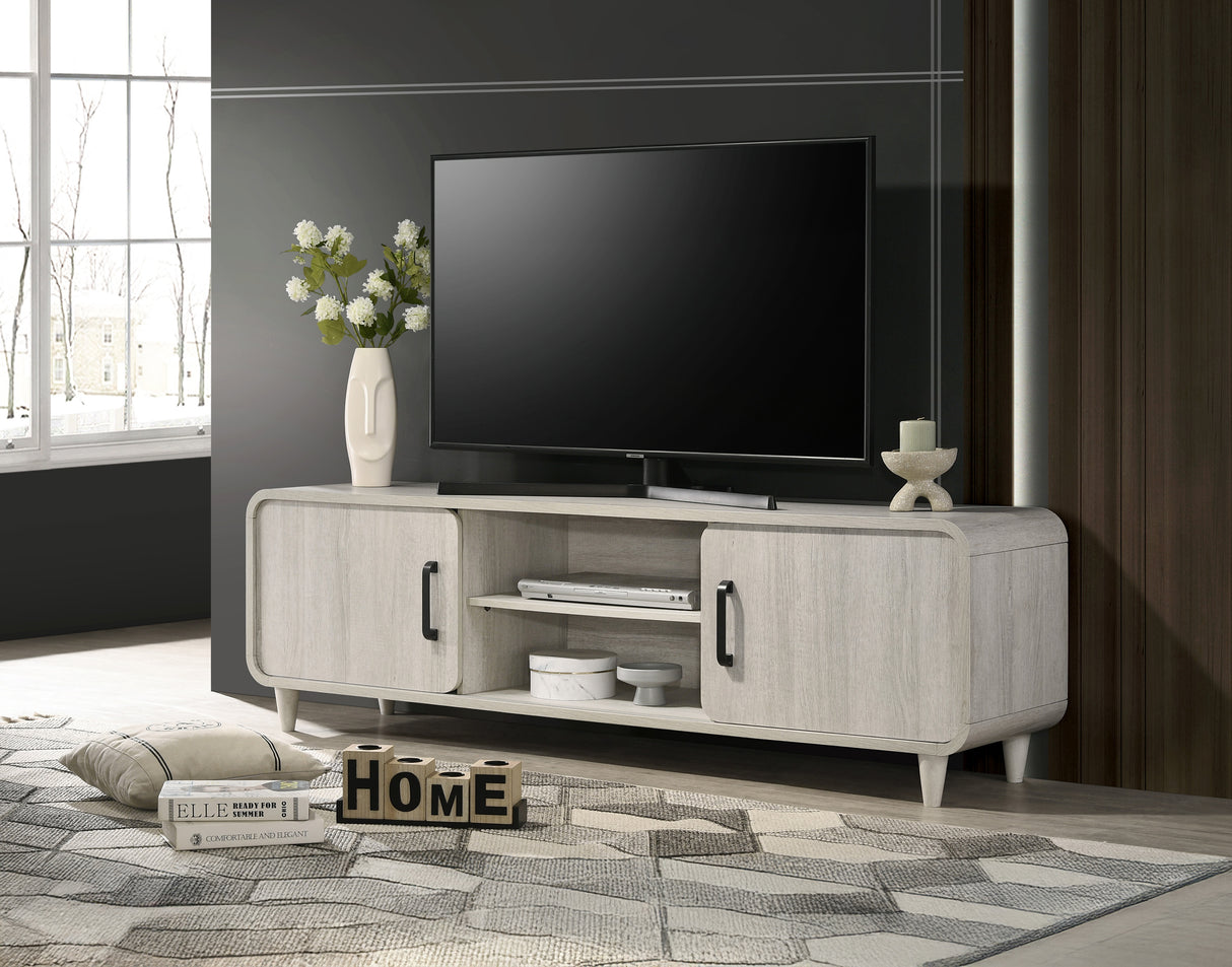 NYOMI TV STAND - WHITE