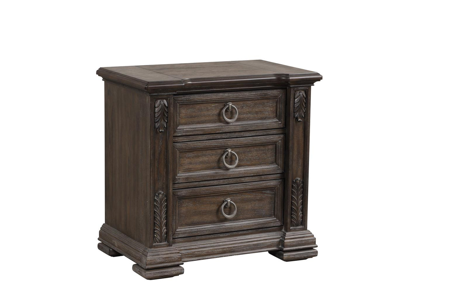 Texas Brown 5-Piece (Queen Bed, Dresser, Mirror, Nightstand, Chest)