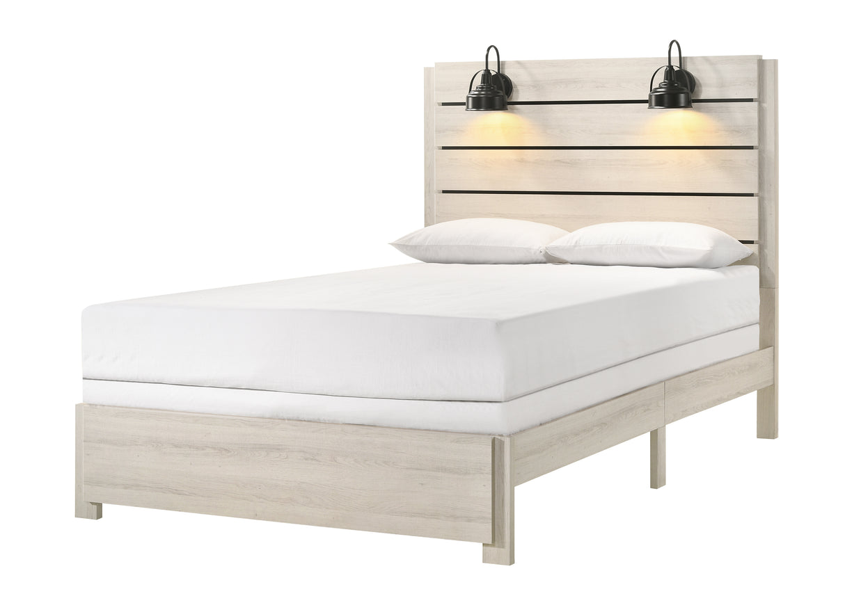 CARTER KG PLATFORM BED 1 BOX WHITE