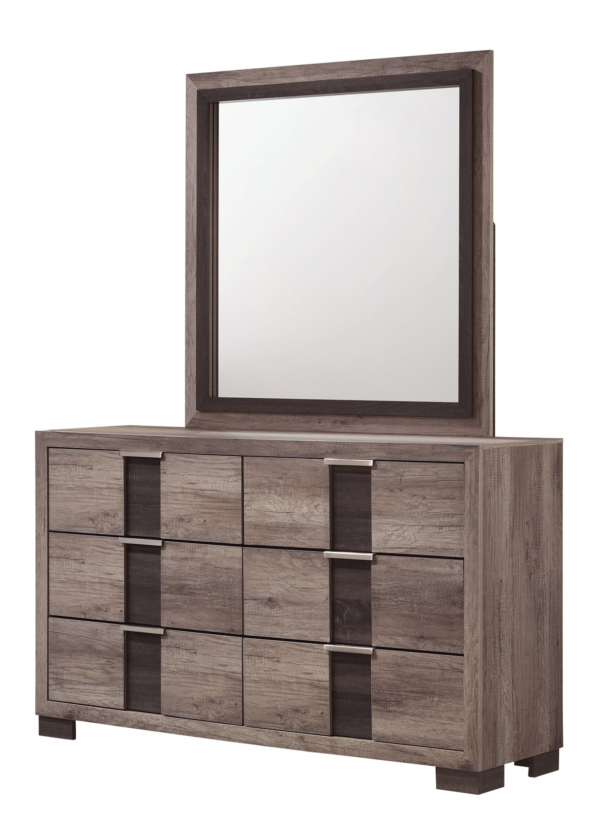 RANGLEY DRESSER-GREY/BROWN