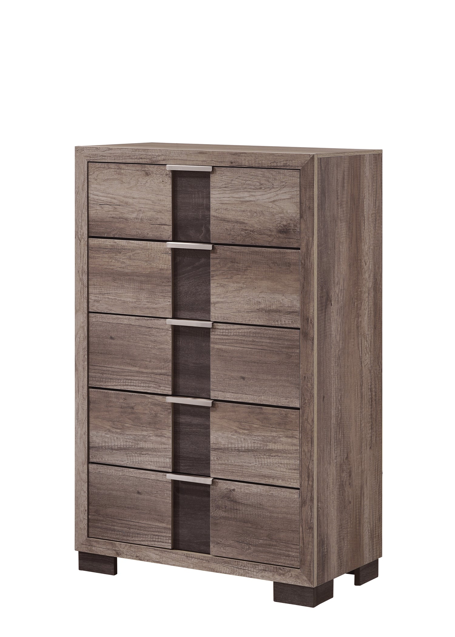 RANGLEY CHEST-GREY/BROWN