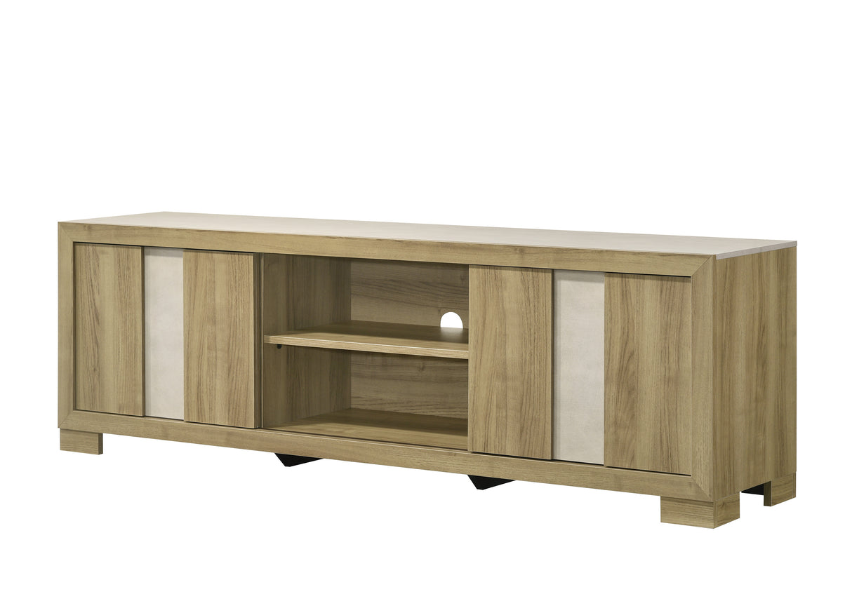 RANGLEY TV STAND - DRIFTWOOD