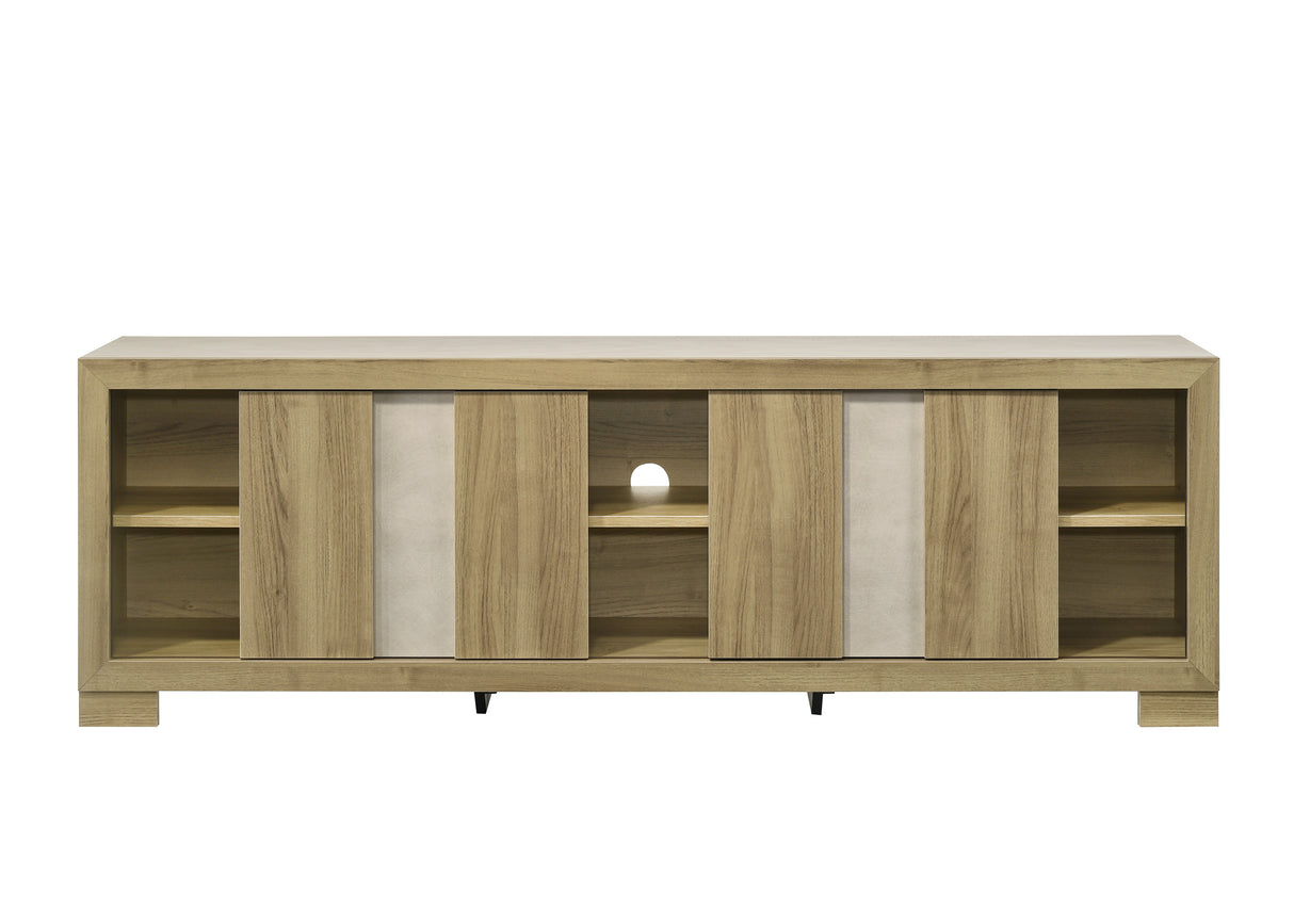 RANGLEY TV STAND - DRIFTWOOD