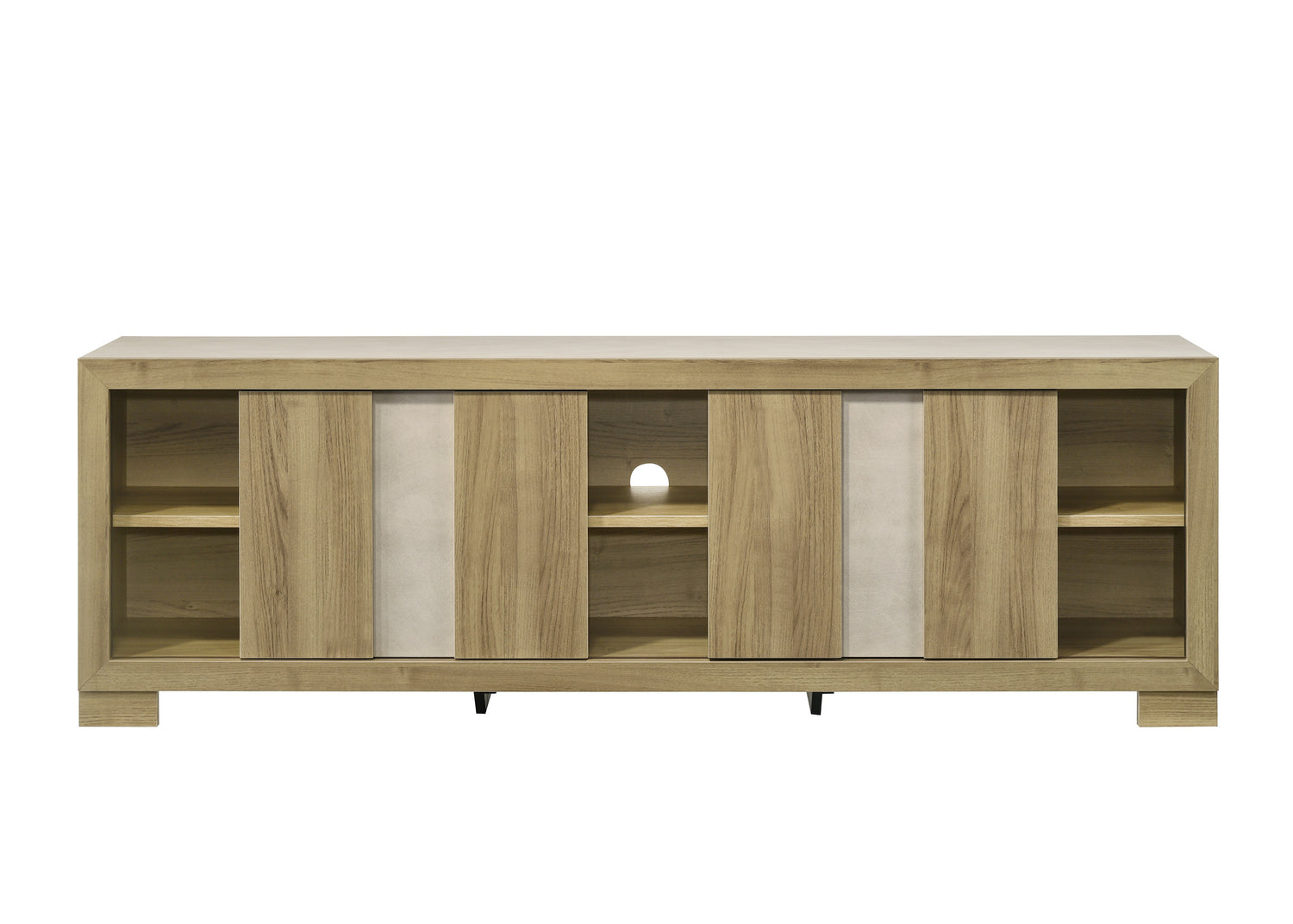 RANGLEY TV STAND - DRIFTWOOD