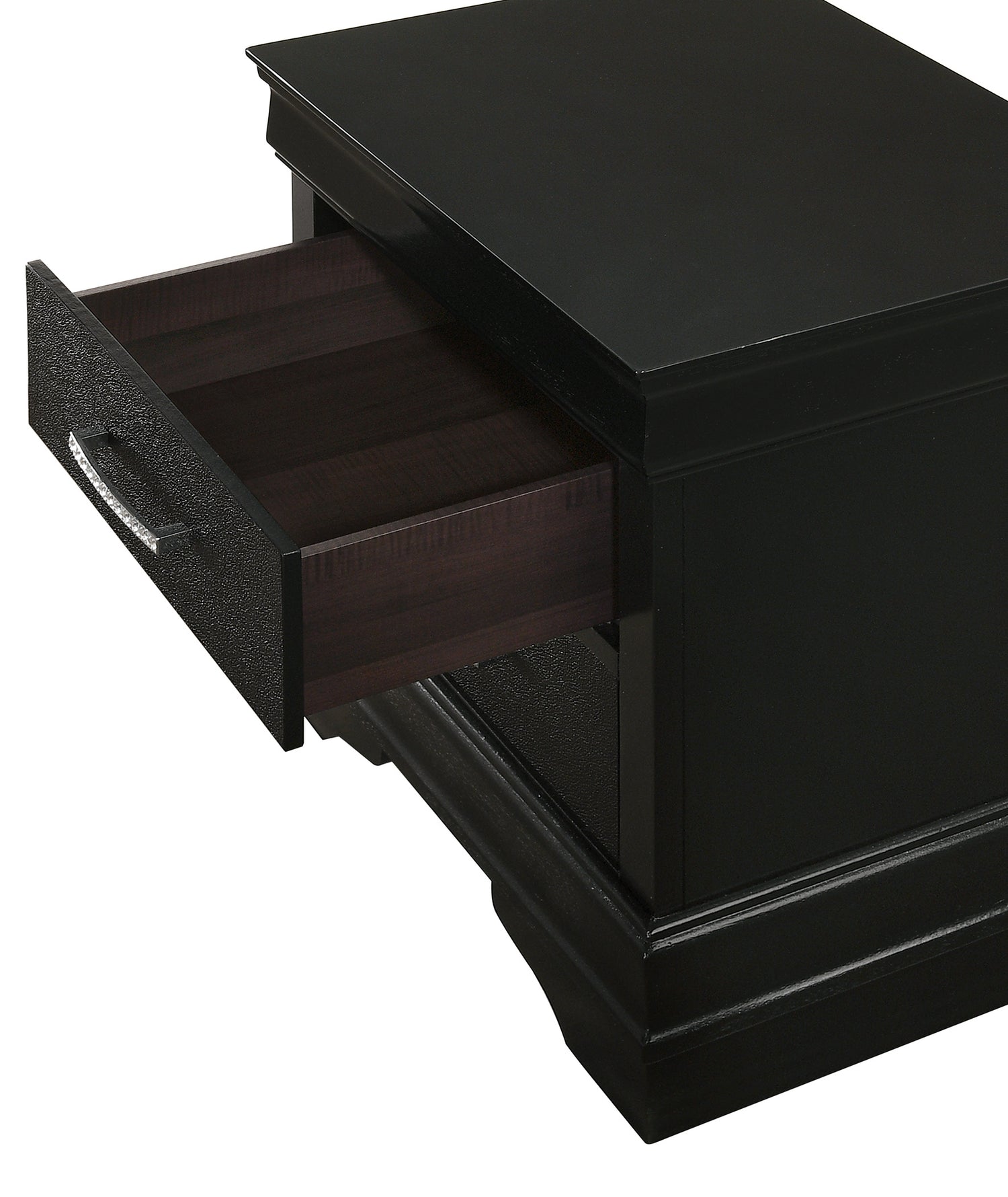 AMALIA NIGHT STAND BLACK