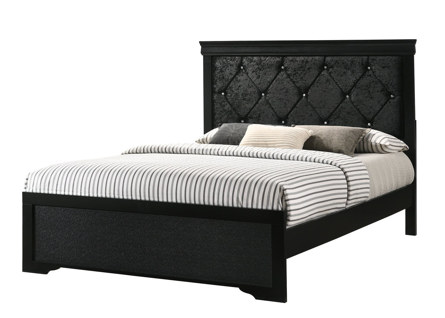 Amalia Black Twin Bed