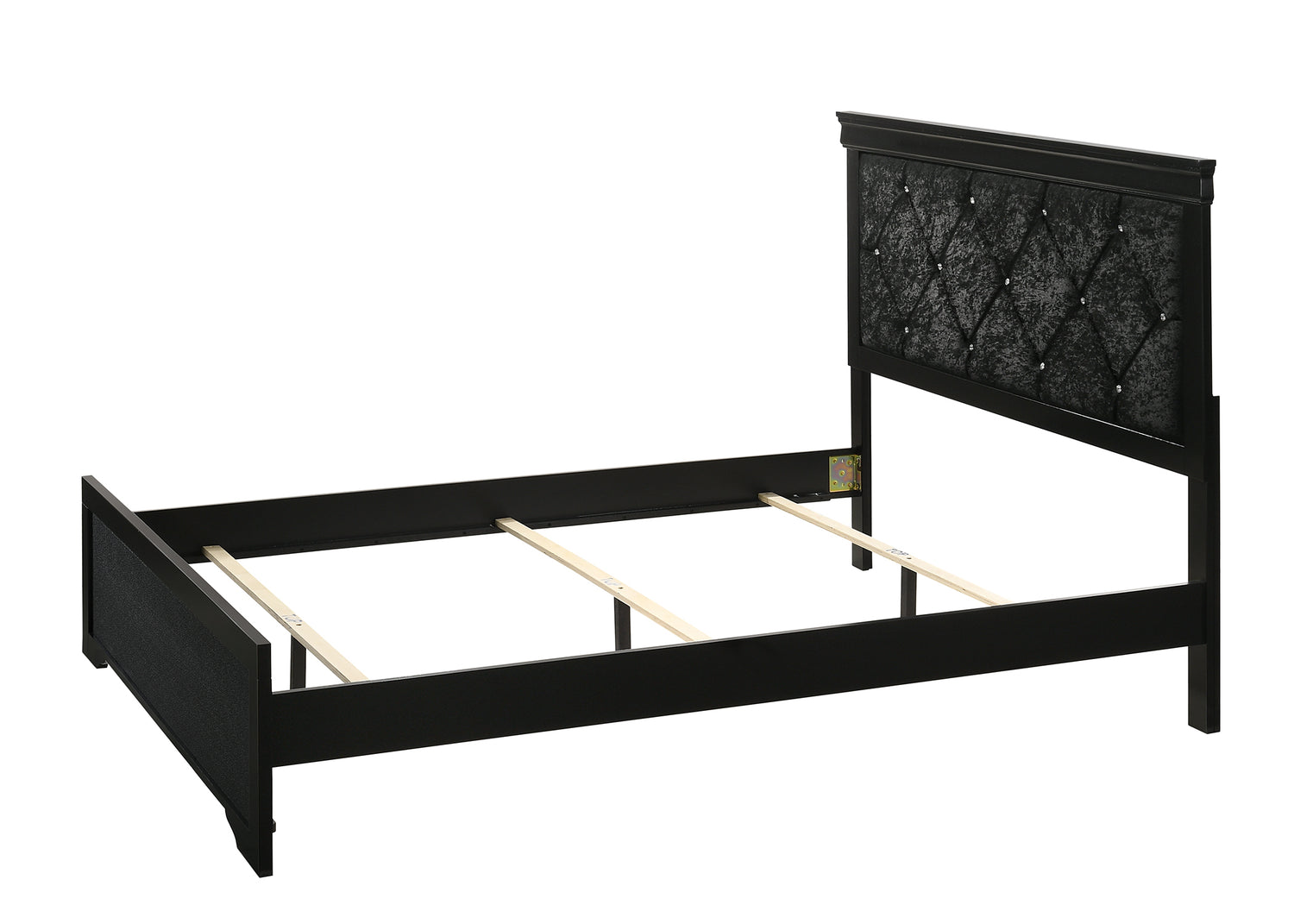Amalia Black Twin Bed