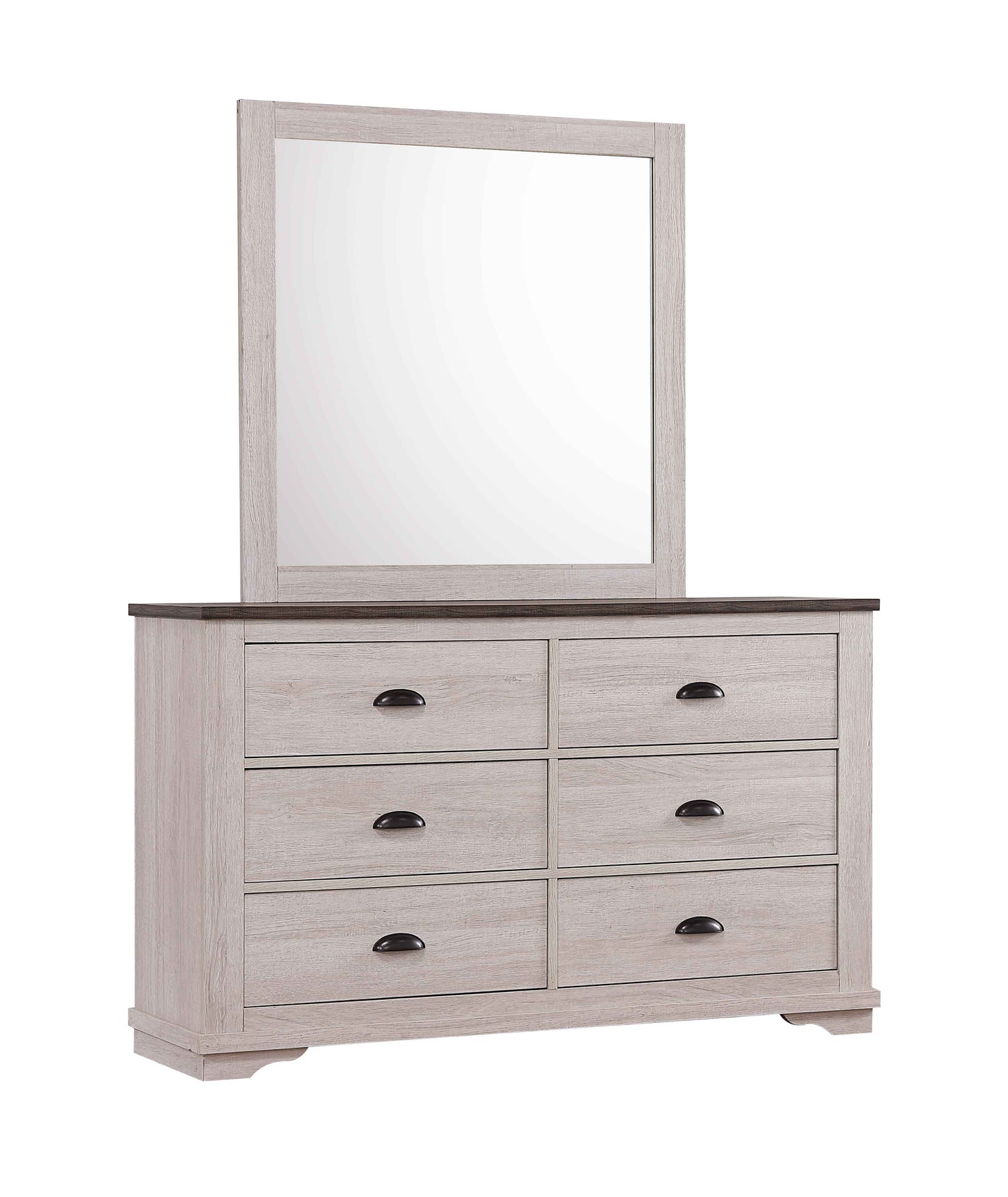 CORALEE DRESSER TOP CHALK/GREY