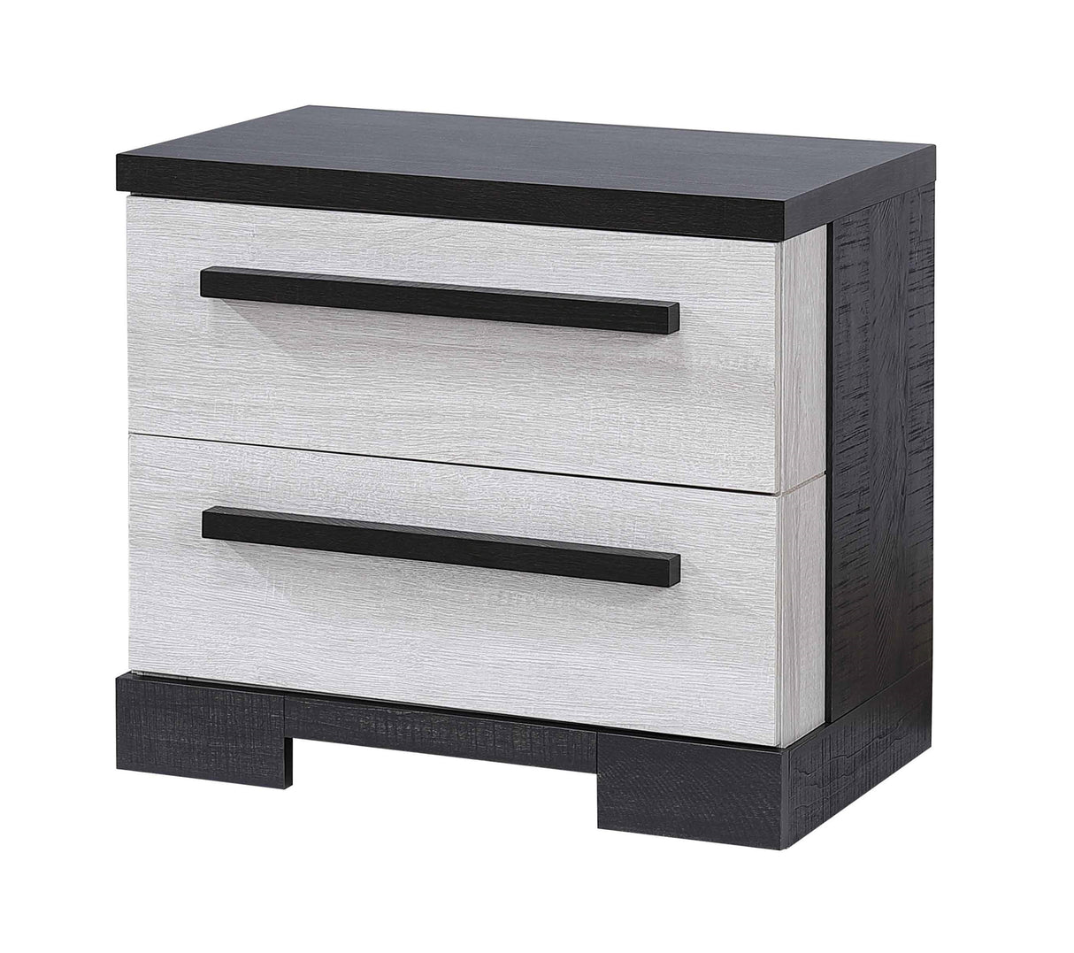 REMINGTON NIGHT STAND CHALK/EBONY