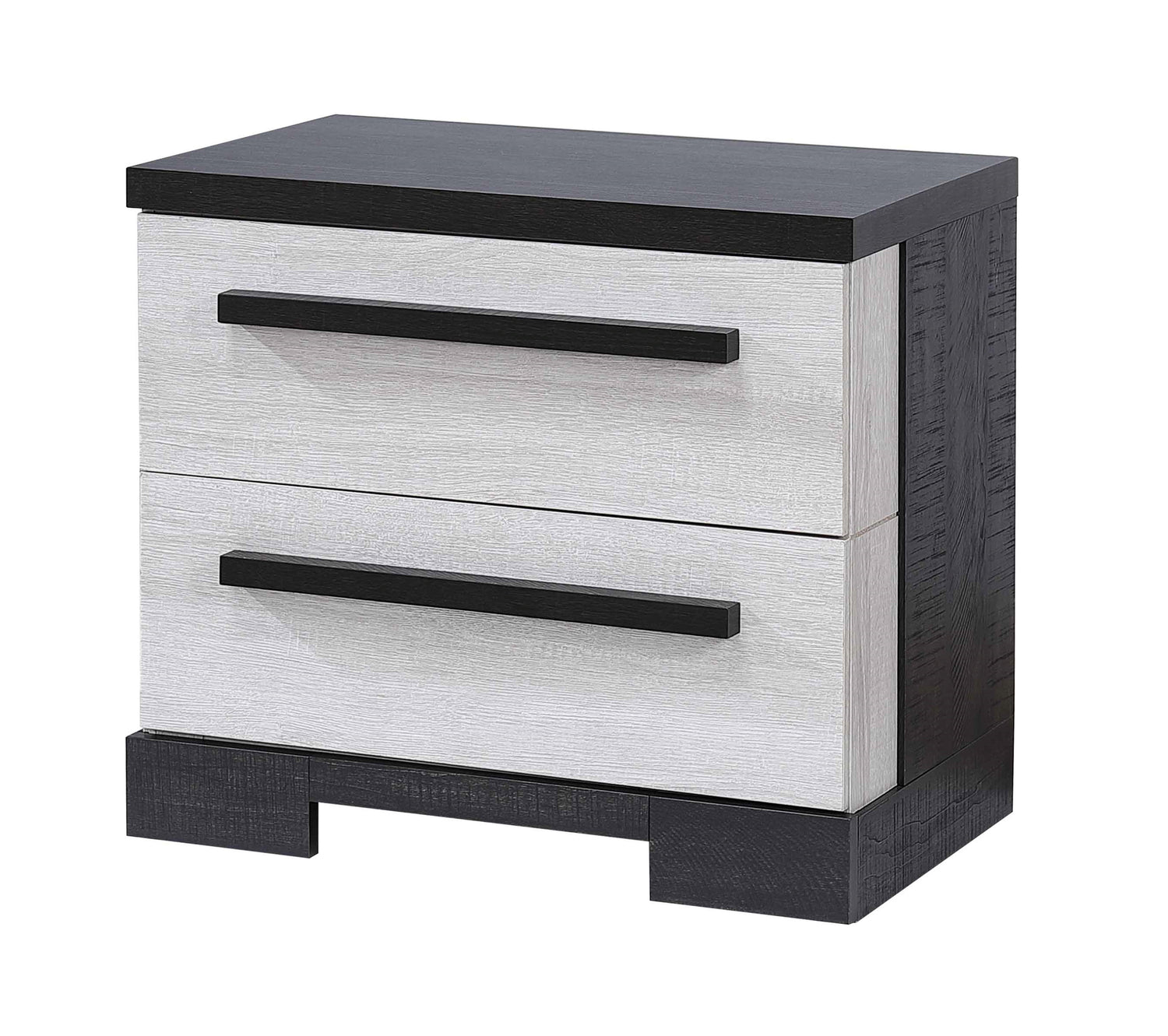 REMINGTON NIGHT STAND CHALK/EBONY