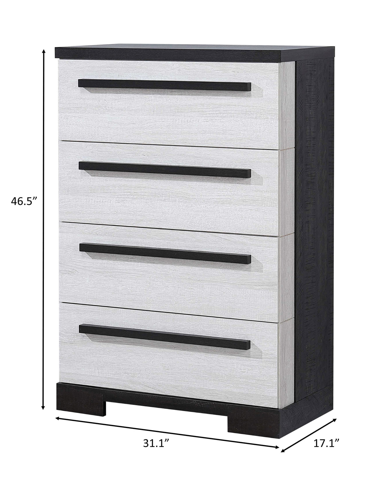REMINGTON CHEST CHALK/EBONY