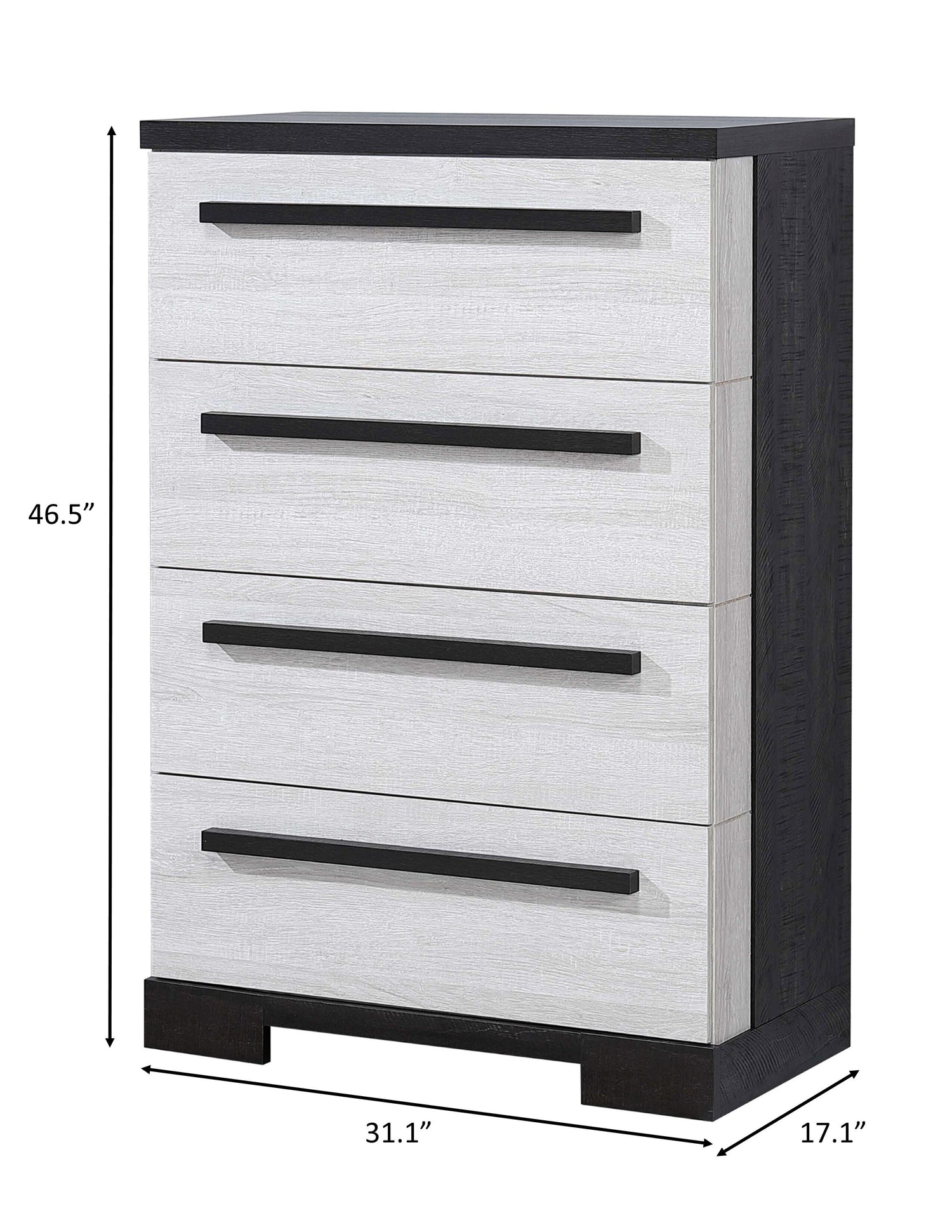 REMINGTON CHEST CHALK/EBONY