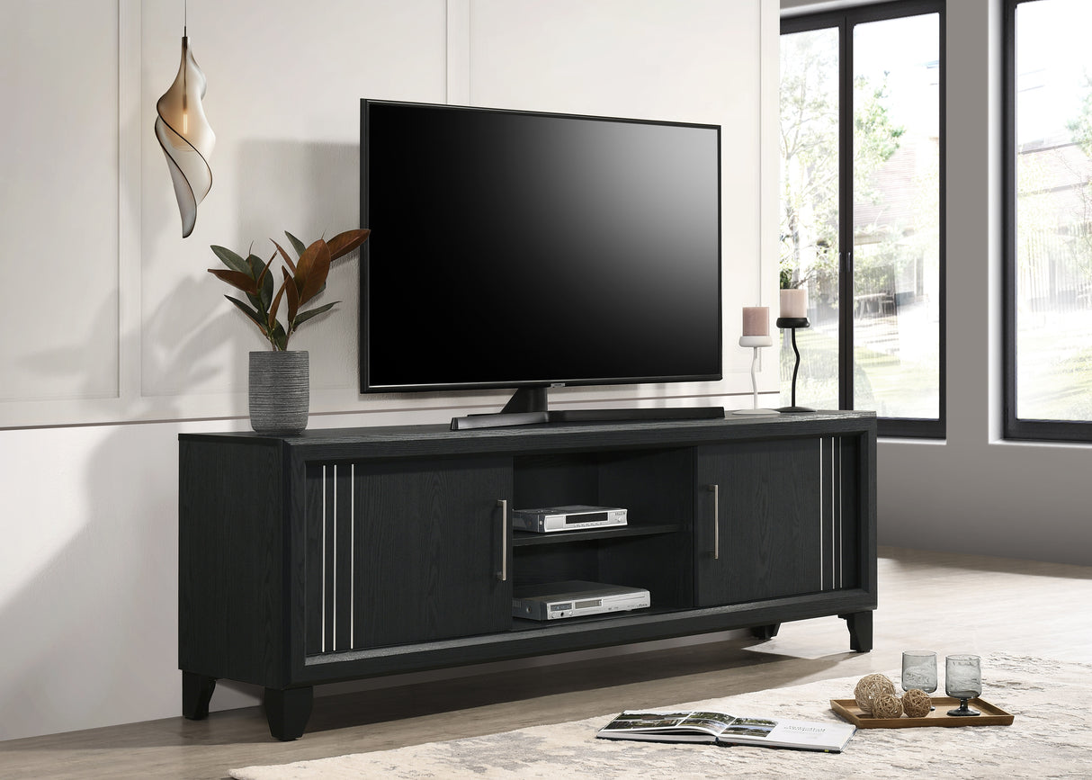 CHARLIE TV STAND- CHARCOAL