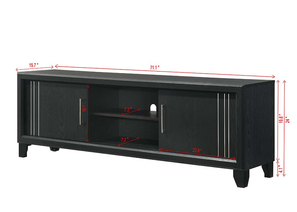 CHARLIE TV STAND- CHARCOAL