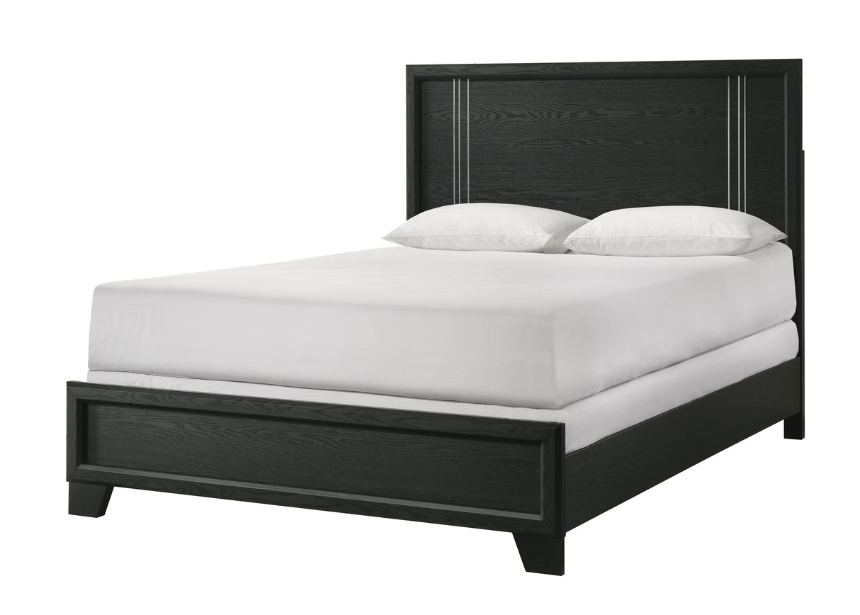 Charlie Charcoal King Bed