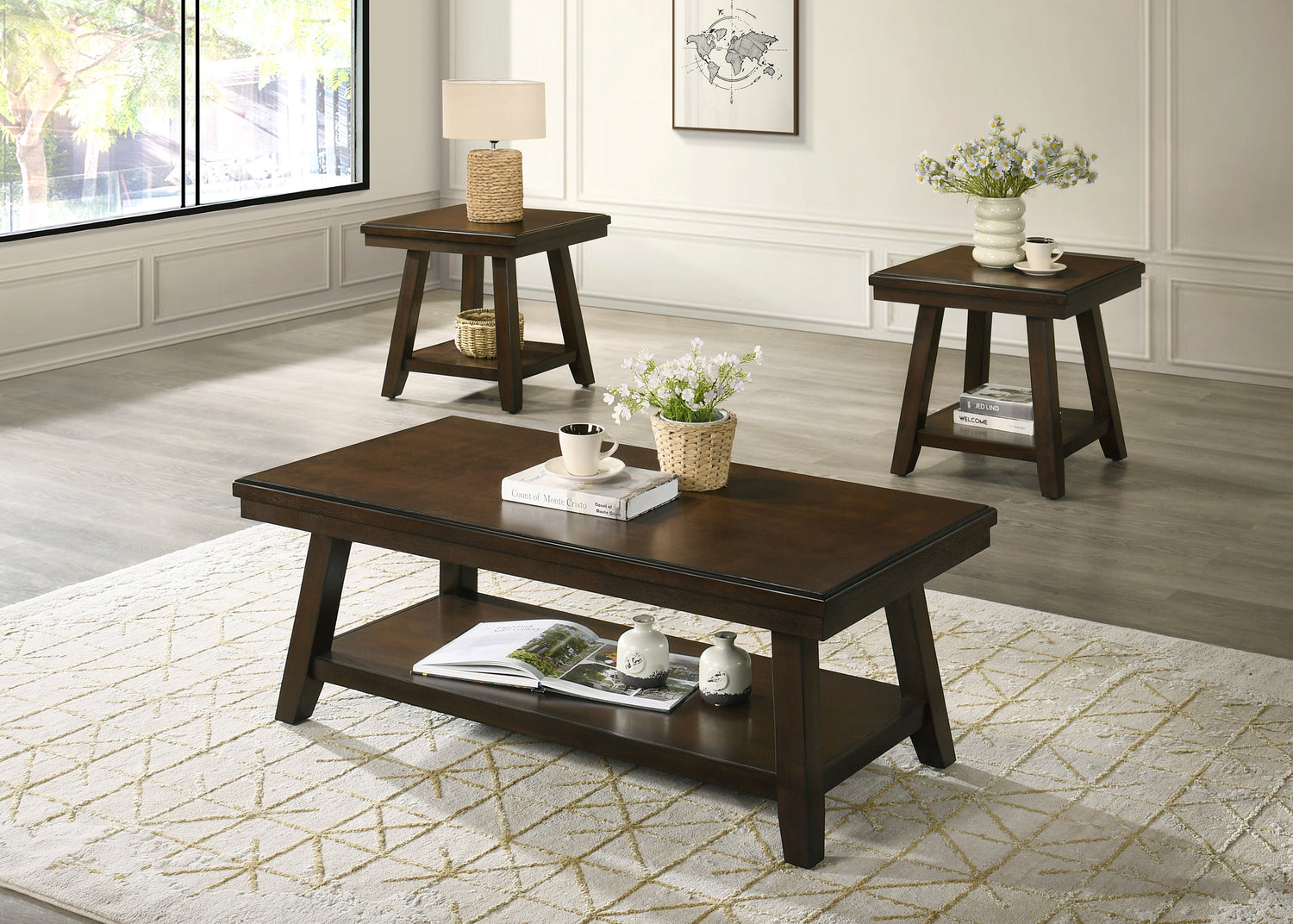 BRADY COFFEE TABLE CAPPUCINO