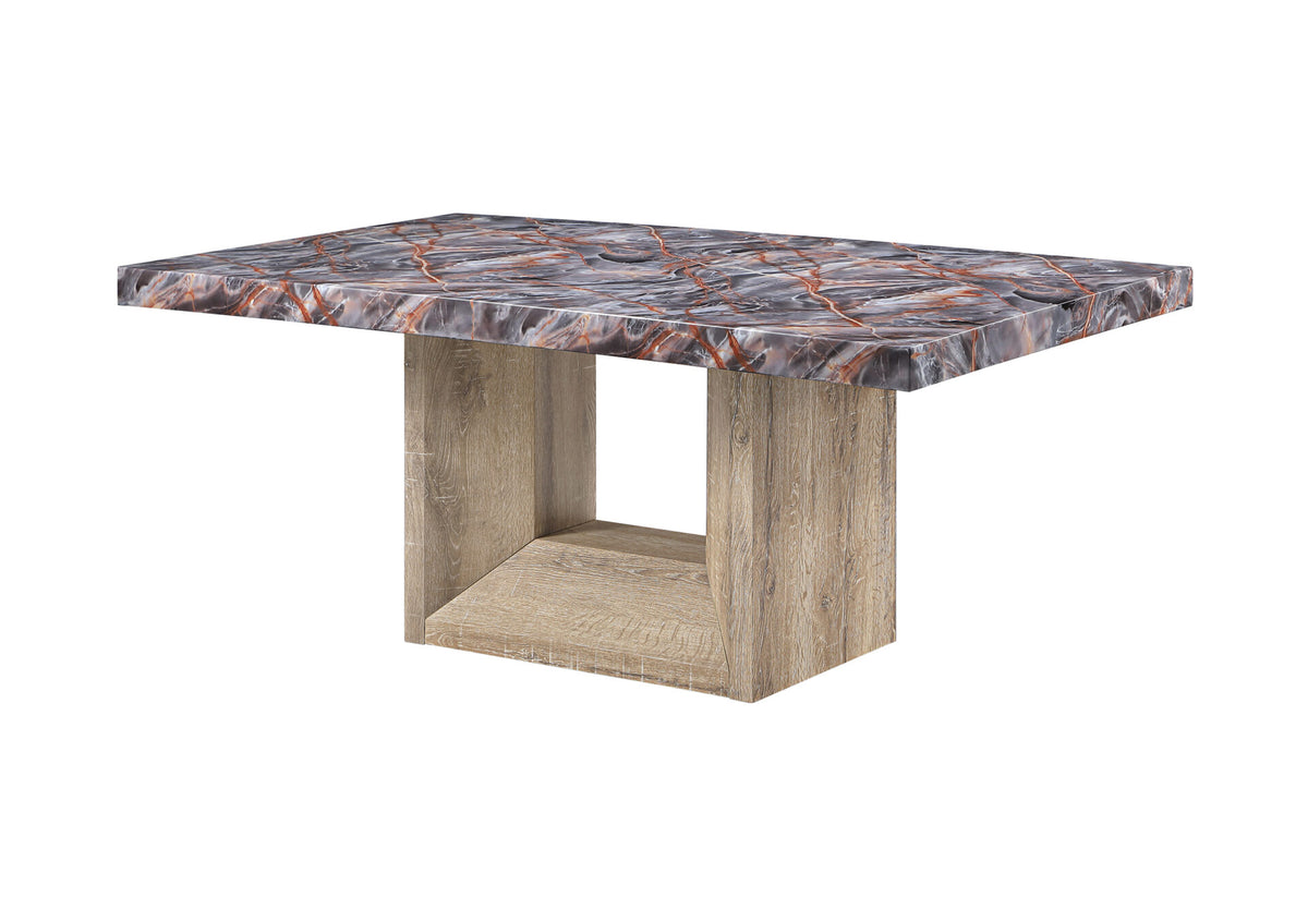 D02 Lava/Nat Dining Table
