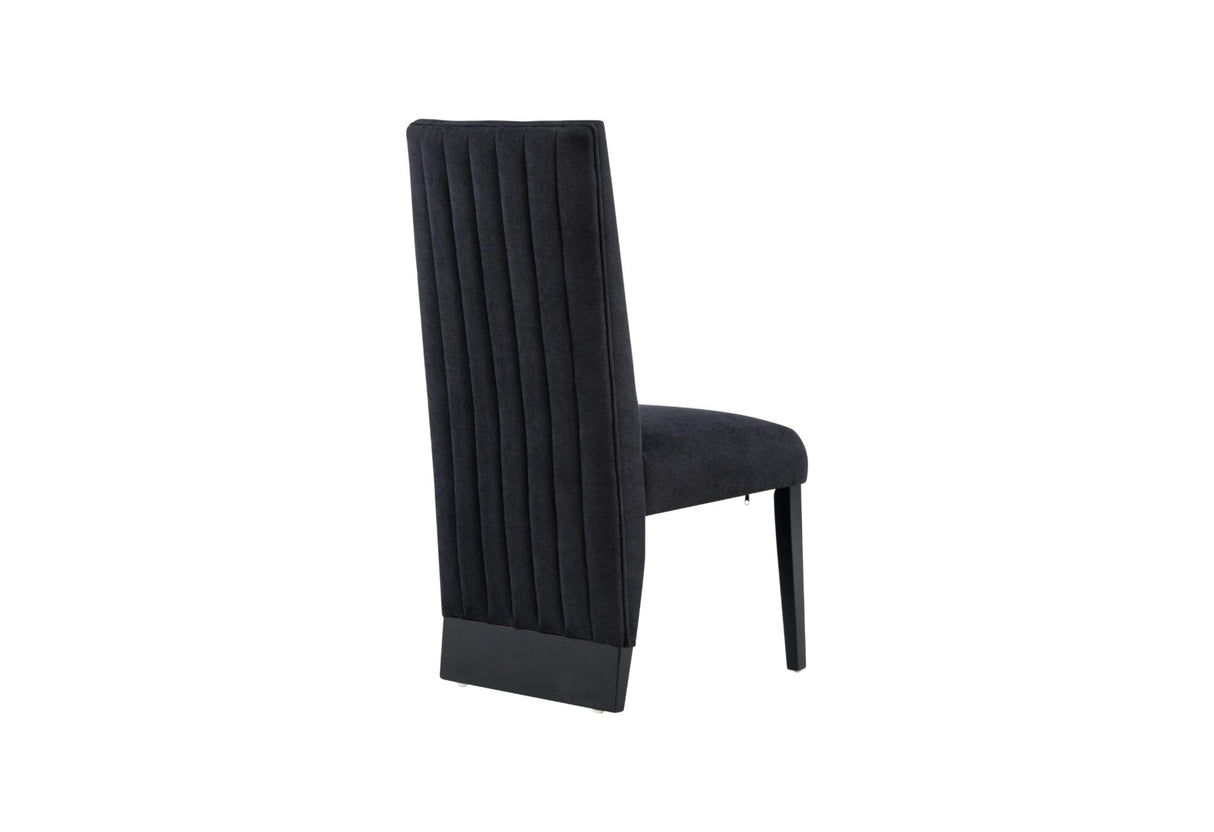 D12 Black Dining Chair