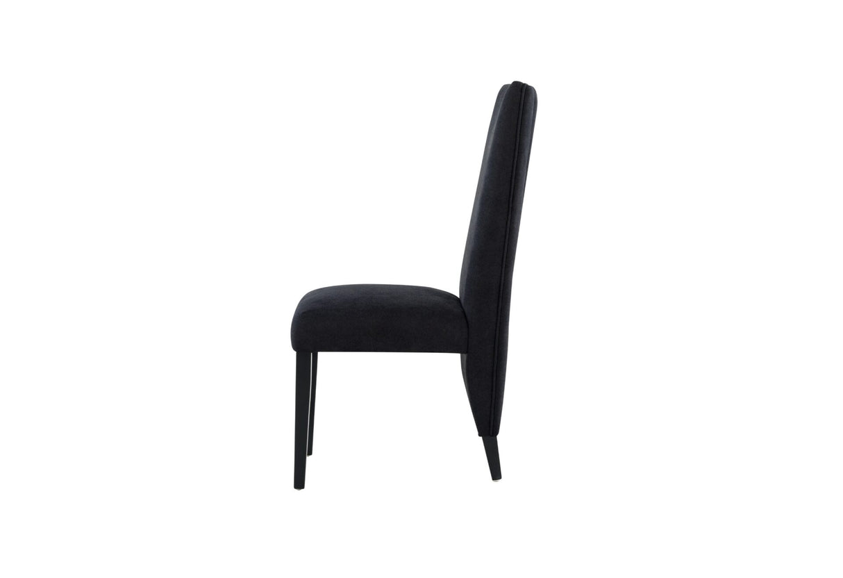 D12 Black Dining Chair