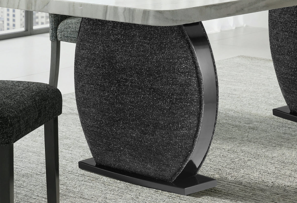 D2502 Dining Table and 6 Dining Chairs