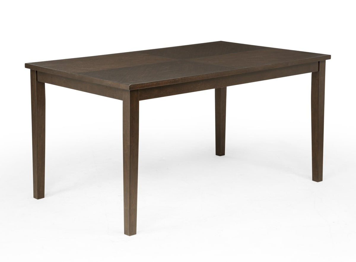 Bruno Brown Rectangle Dining Set