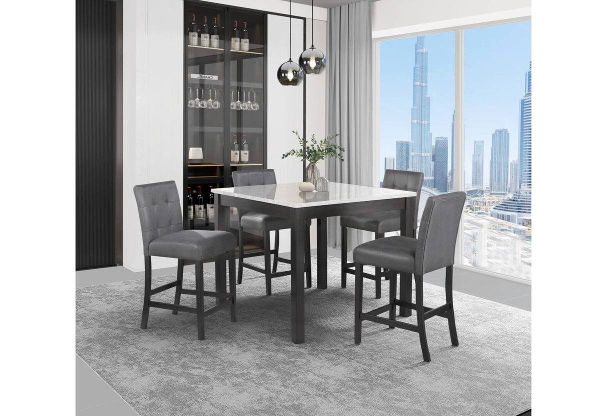 D2502 Dining Table And 8 Dining Chairs