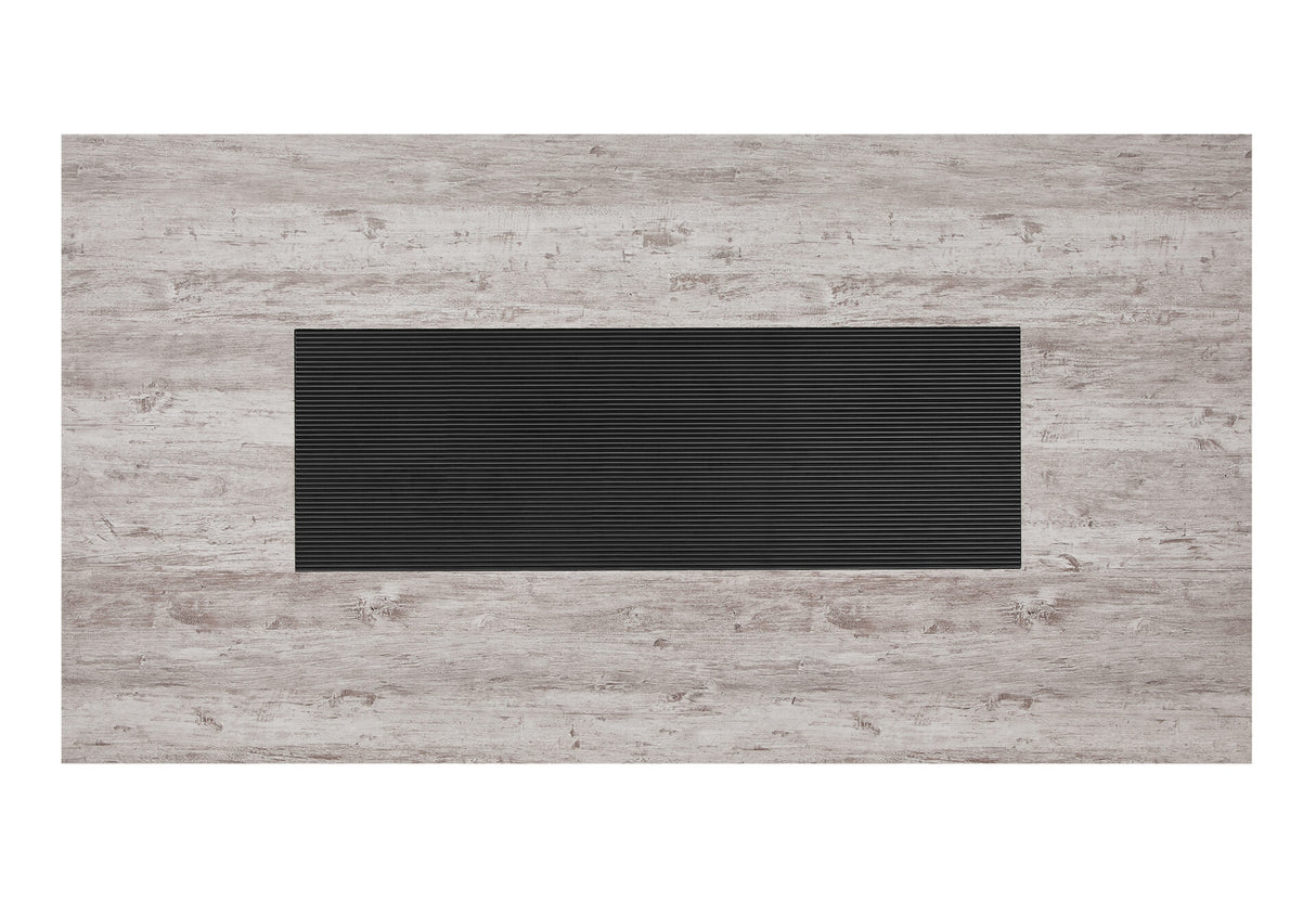 D8030 Dining Table with Storage Drawers and Storage Door