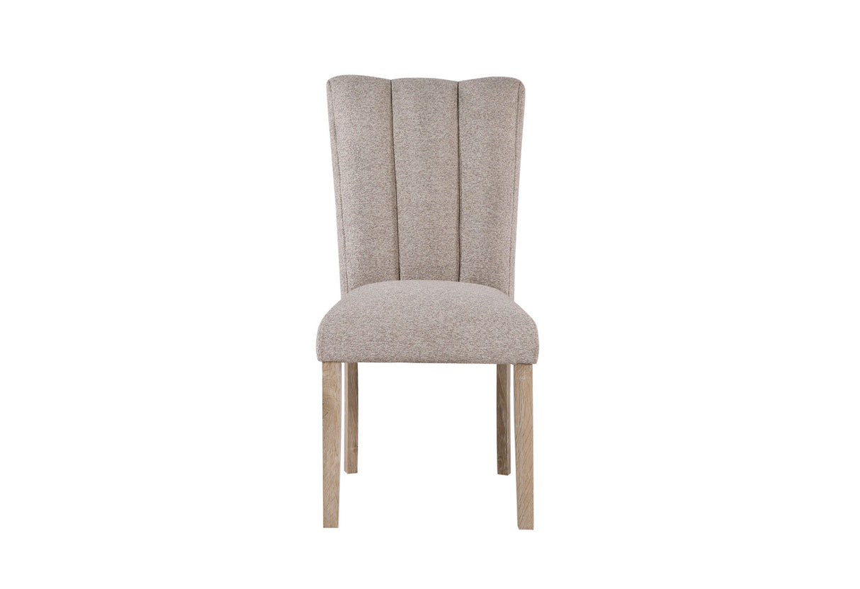 D02 Natural Dining Table + 6 D8683 Dining Chairs