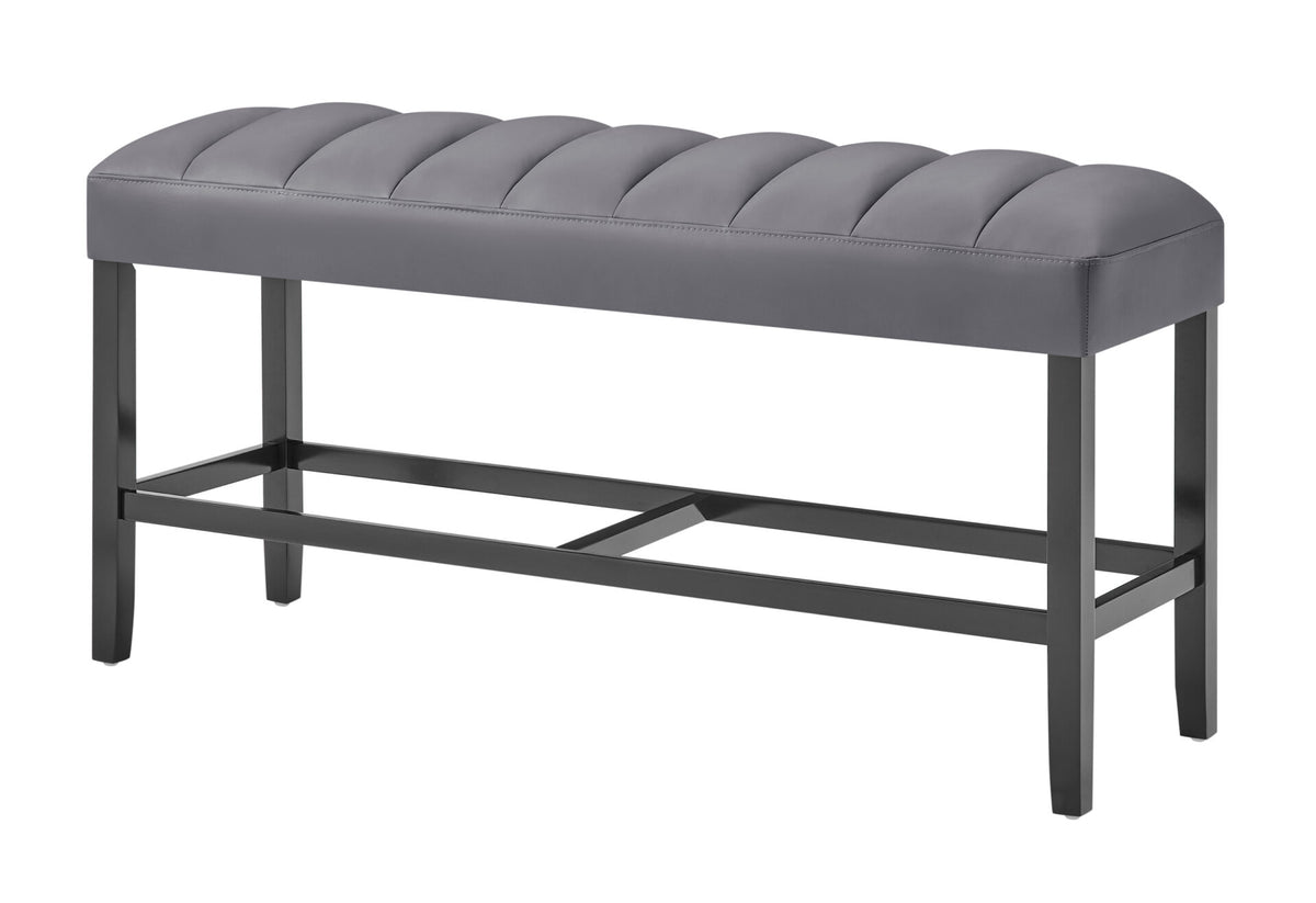 D895 Grey Bar Bench