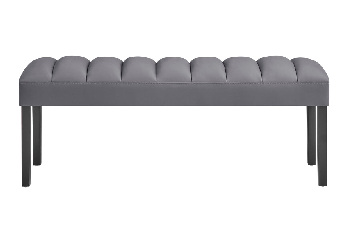 D895 Grey Dining Bench