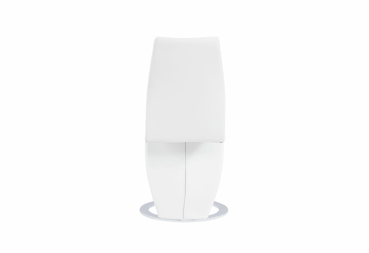 D9002 White Dining Chair