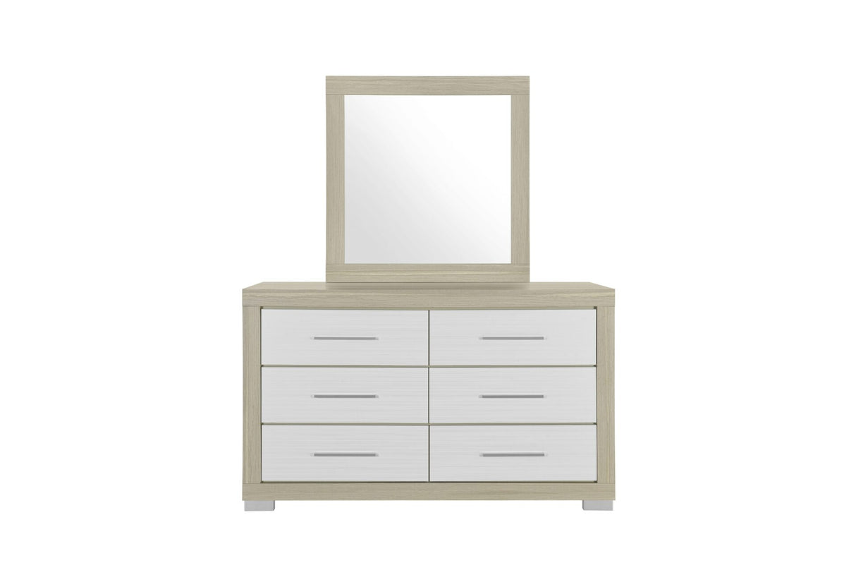 Emma Natural/White Dresser