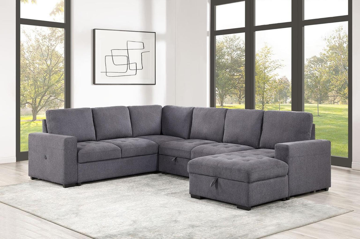 Larry Grey Sectional