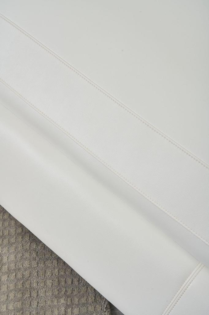 Cruz Manual Right-Arm Facing Reclining 6 / 7 - Air Leather White
