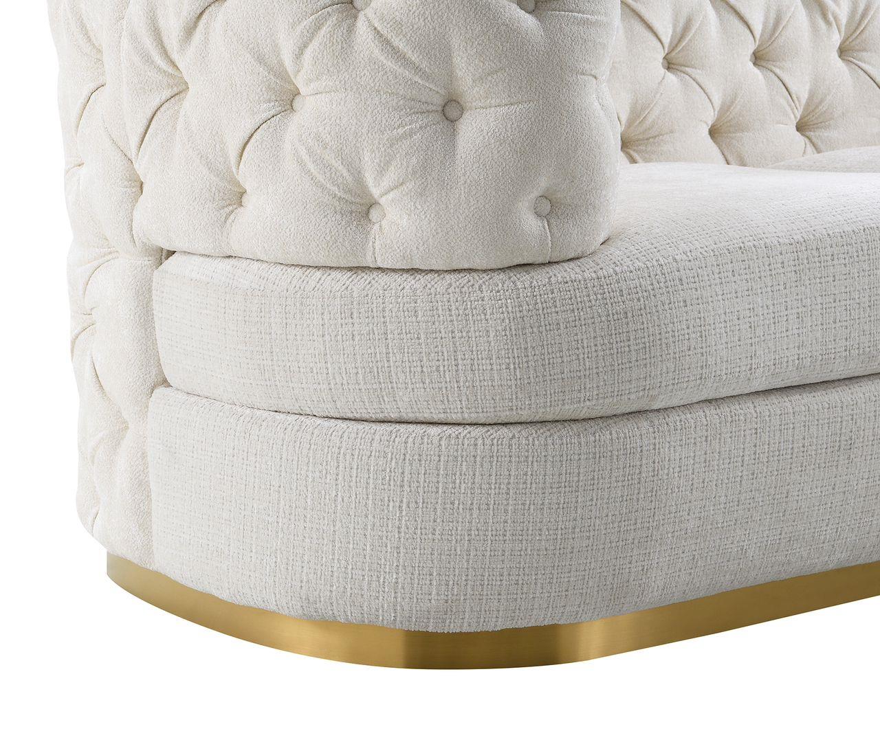Kairo Cream 3 Piece Sectional