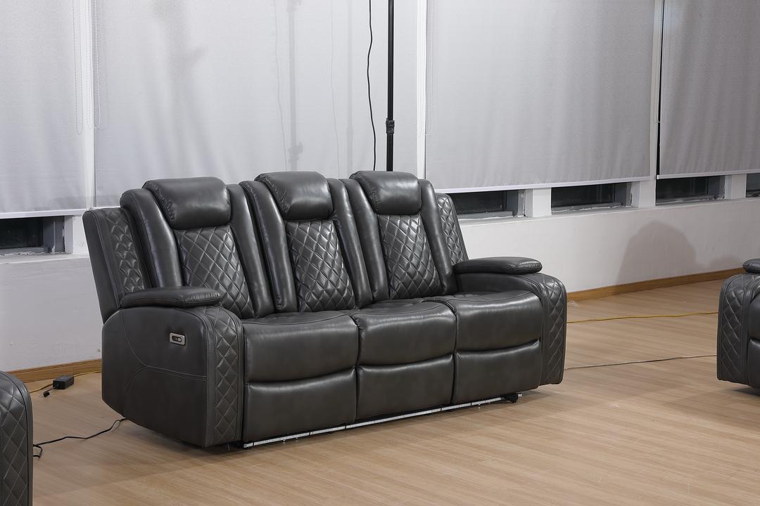 L446 (Power) Recliner Power Seat / Led Light - Gray
