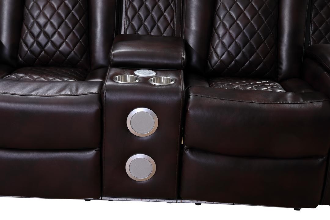 Jett Brown Loveseat