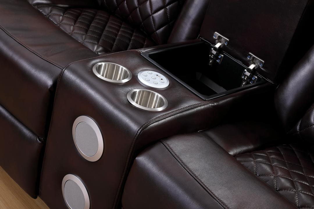 Jett Brown Loveseat